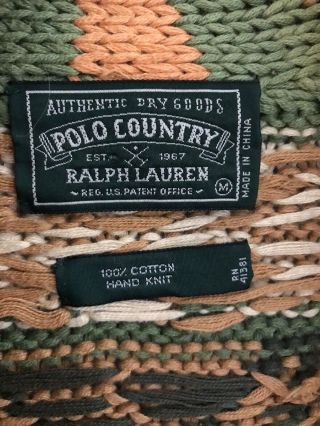 Vintage Ralph Lauren Polo Country Cardigan 3