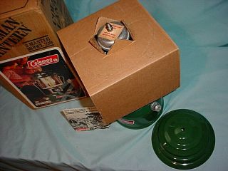 Vintage Coleman Lantern Unfired 220K195 220 Double Mantle Camping 2