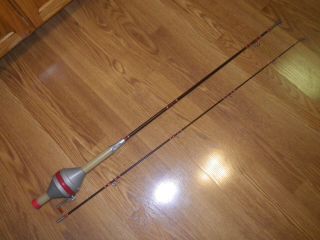 Vintage Rare Fre - Line Spinning Reel And Rod Denver Colo,  Wright Mcgill Denver Co