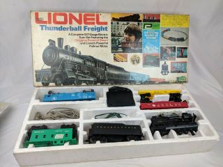 Lionel Thunderball Freight Train Set 027 Engine 8500 - Vintage Collectors