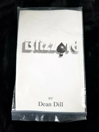 RARE DEAN ' S BOX BY DEAN DILL,  BLIZZARD COMPLETE HANDCRAFTED LTD ED 4