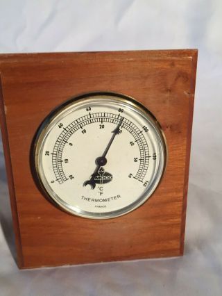 Vintage Amoco Gas Thermometer and Barometer Set - Very Rare 2