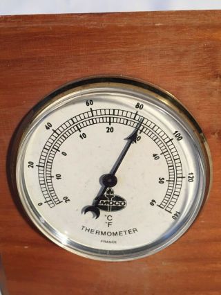 Vintage Amoco Gas Thermometer and Barometer Set - Very Rare 6