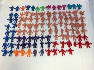 110 Vintage M.  U.  S.  C.  L.  E.  Men Figures By Ys/nt Mattel