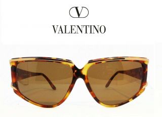 Old Stock Rare Vintage 80s Valentino Sunglasses With Case