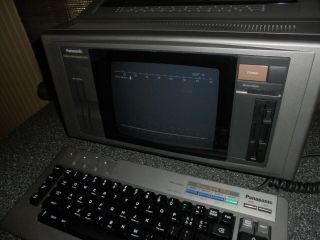 Vintage Panasonic Kx - W1500 Personal Word Processor 1989