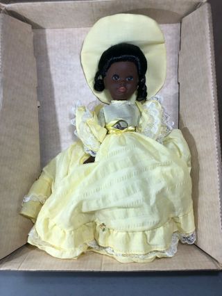 Vtg Shindana Kim African American Black Doll 15” Box Usa Style 6000