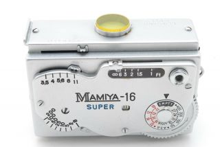 【rare Mint】mamiya 16 Subminiature Spy Vintage Camera Filter From Japan 876
