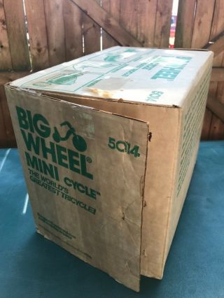 VTG Marx Big Wheel Mini Cycle 5014 1979 Toy 3