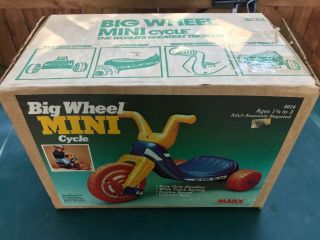 VTG Marx Big Wheel Mini Cycle 5014 1979 Toy 5
