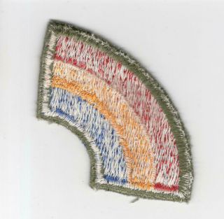 Ww 2 Us Army 42nd Infantry Division Patch Inv M546