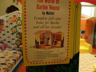 " The World Of Barbie House " By Mattel/1958 Standard Plastic Products