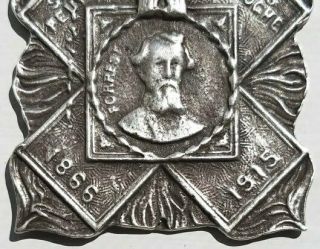Vint 1915 Hero Cross Sterling Nathan Bedford Forrest Award Rare Buy It Now