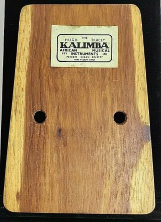 Vintage Hugh Tracey 17 Key Treble Kalimba Thumb Piano - South Africa 3