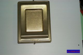 Vintage 60s Door Speaker Nutone 2413 - B Exterior Polished Brass W/rough -
