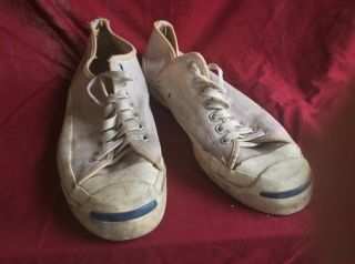 True Vintage Converse Jack Purcell 70’s/80’s Authentic Made In Usa Size 10