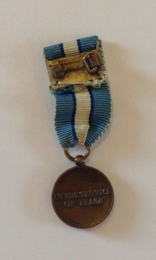 1950 ' s - 1960 ' s United Nations UN Mini Miniature Medal Cyprus Peacekeeper 2
