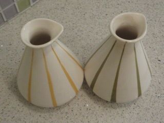 VINTAGE 1959 HOLT HOWARD PIXIEWARE PIXIE WARE RUSSIAN ITALIAN DRESSING CRUET SET 5