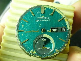 Rare Vintage Seiko Chronograph Automatic Cal.  6139 Movement W/ Dial
