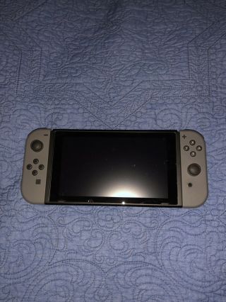 Nintendo Switch Gray 32gb.  By Owner Rarely But Is In Immaculate Shape.