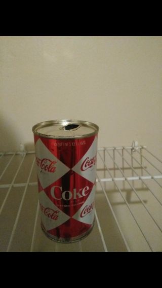 Vintage 1960s Coke Can Coca - Cola