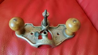 Vtg Stanley No.  71 Router Plane Usa Woodworking Hand Tool