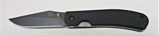 Vintage Benchmade Bali - Song Tanto Folder Pocket Knife Rare Matte Gray Vintage