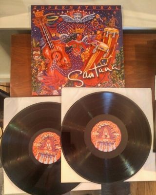 Santana - Supernatural - 2 x Vinyl LP - CLASSIC RECORDS Press RARE 2009 NM 180g 8
