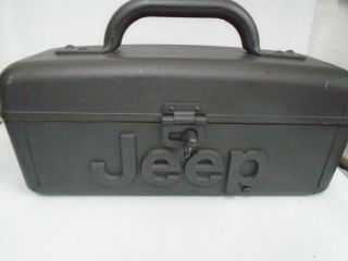 Vintage Jeep Boombox Cd Am/fm Radio Cassette Player Portable Wrss - 2a