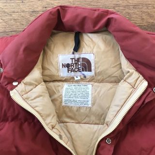 Rare Vintage The North Face Brown Label Down Parka Puffer Men ' s Jacket Small 4