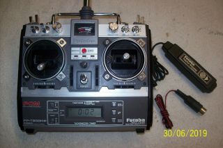 Vintage Futaba T8sga - P Transmitter,  Red Label.  " Back To The Future "