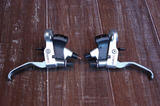 Vintage Shimano Stx - Rc St 21 Speed Shifters Brake Levers St - Mc36 Mtb 7 X 3 Speed