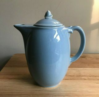 Luray Pastels Blue Vintage Mini Coffee Pot & Lid - Vguc