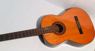 Vintage Yamaha G - 85a Classical Acoustic Guitar Japan Nippon Gakki Co.  With Case