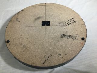 Vintage Oxford Bristle Dart Board W/ Vtg Darts, 6