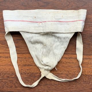 Vtg 1950s 60s Bike Cotton Jockstrap Size Small Strap Athletic Supporter Usa