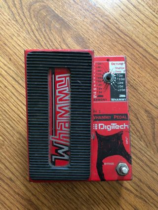 Digitech Whammy Wh1 Guitar Effect Pedal Rare