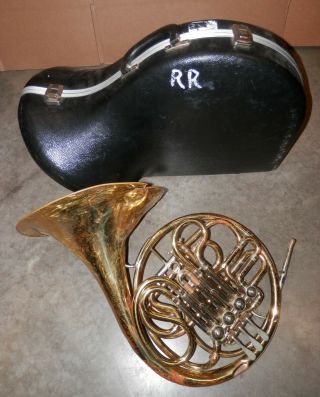 Vintage 1958 Conn 6d Double French Horn Noreserve
