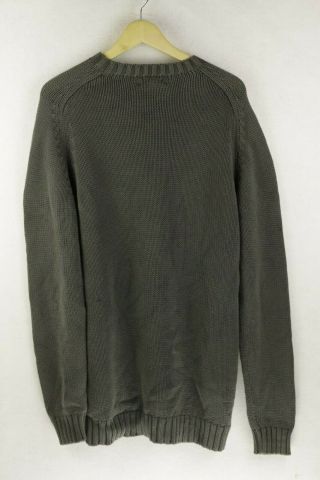 VINTAGE RARE Mens YVES SAINT LAURENT Jumper CABLE KNIT Sweater PULLOVER XL P87 2