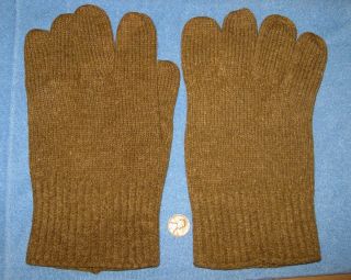 Wwii Vintage Wool Glove Inserts