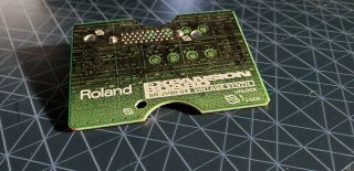 Roland Sr - Jv80 - 04 " Vintage Synth " Expansion Card (for Jv And Xp Rom Synth)
