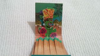 Vintage Popup Tiki Matchbook Christina 