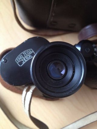 Vintage Carl Zeiss Jena SILVAMAR binoculars 6 x 30 Germany 5
