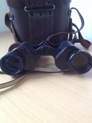 Vintage Carl Zeiss Jena SILVAMAR binoculars 6 x 30 Germany 7