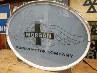 Morgan,  Plus,  Aero,  4/4,  Roadster,  Vintage,  Mancave,  Lightup Sign,  Garage,  Workshop,  2