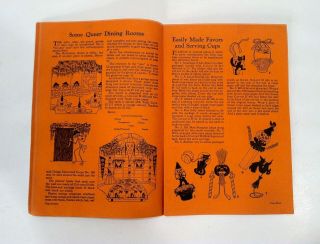 Vintage 1920’s Dennison Halloween Die Cut Reference Bogie Book 6