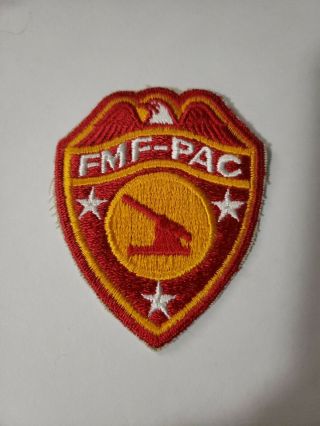Usmc Us Marine Corps Fmf Pacific Anti - Aircraft Artillery Battalion Patch