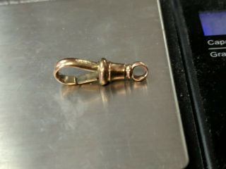 9ct Gold Dog Clip Clasp Findings 375 Need Attention