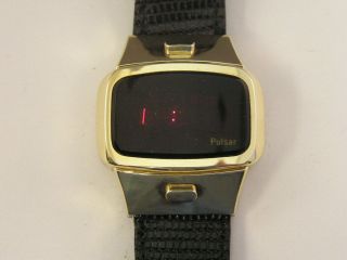Vintage Pulsar Led Watch W/ Box