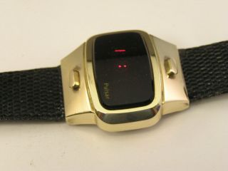 Vintage Pulsar LED Watch w/ Box 2